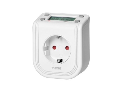 Digitális LCD-időzítő, 16 mód 230V 3680W