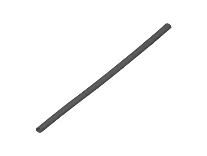 Fekete zsugorcső 4 mm, 1 m