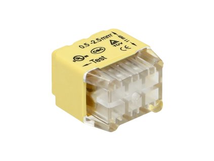 6-vezetékes kábelcsatlakozó 0,75-2,5mm, 24A, 300V