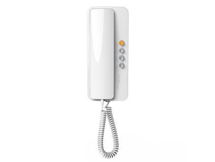 Fehér digitális lakástelefon multicsatornás
