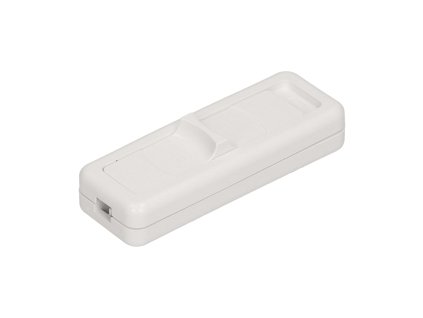 Fehér egypólusú kapcsoló 230V 10A