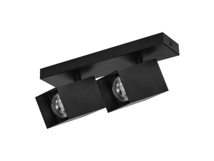 Fekete beltéri lámpa 2xGU10, IP20