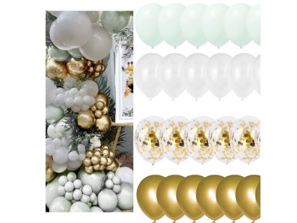 91110 ps0045 zestaw dekoracyjny balony 50 szt M0
