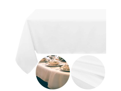 98622 ca1223 obrus bialy 140 x 220 cm M0