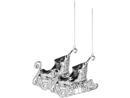 CA1070 KARÁCSONYI DÍSZEK 11,5X8,5X4,5 CM 2 DB.