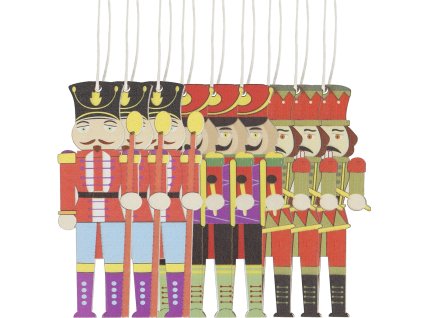 CA1092 KARÁCSONYI DÍSZEK 8,9X3,1X0,2 CM