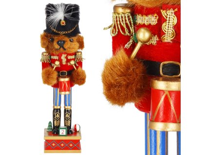 68453 ca1115 ozdoba swiateczna dziadek do orzechow 36 cm M0