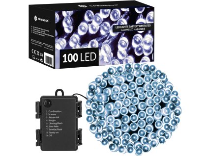 200641 cl4031 lampki led na baterie 100 led M0