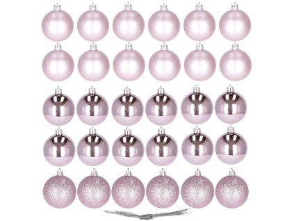 6294 ca0121 bombki choinkowe 3 cm 30 szt M0