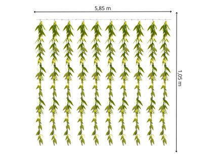 CL4125 FÉNYFÜGGÖNY 200 LED