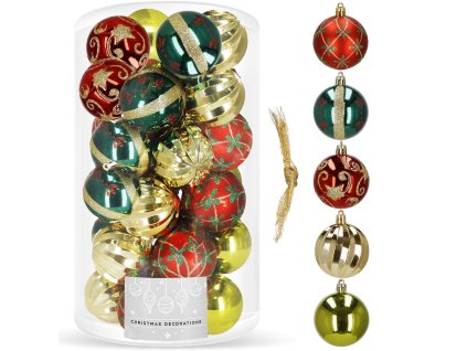 111303 ca1162 bombki choinkowe 6 cm 30 szt M0