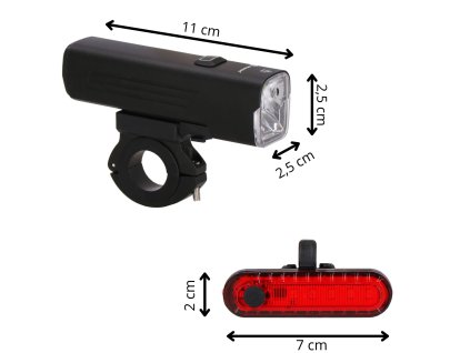 BA0081 USB KERÉKPÁR LÁMPA