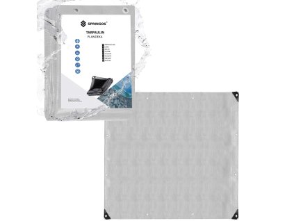 GA2157 PONYVA 4 X 4 M SZÜRKE-FEKETE