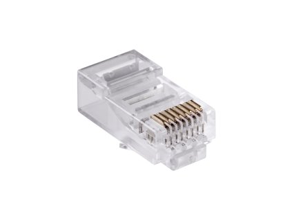 RJ45 8P8C csatlakozó - CAT 6e vezeték