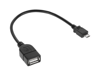 USB A - Micro USB redukció 20cm KPO2907