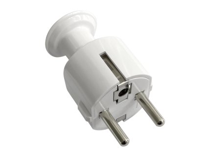 Egyszerű csatlakozó Uni-Schuko 16A, 230V, fehér, 24db