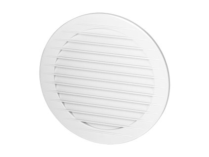 Kerek szellőzőrács hálóval ?120, fehér