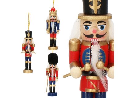 25480 ca0823 ozdoba swiateczna dziadek do orzechow 125 cm 3 szt M0