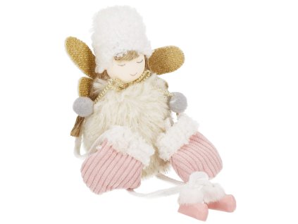 67190 ca1094 ozdoba swiateczna aniolek 23x10x35 cm M0