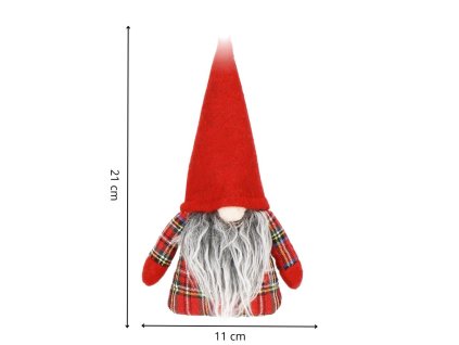 106779 ca1242 ozdoba swiateczna skrzat 18 cm M0