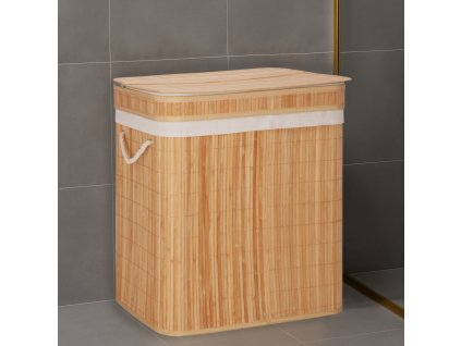 180646 ha0155 bambusowy kosz na pranie M0