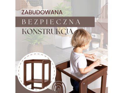 KCH01 BARNA KONYHA SEGÍTŐ