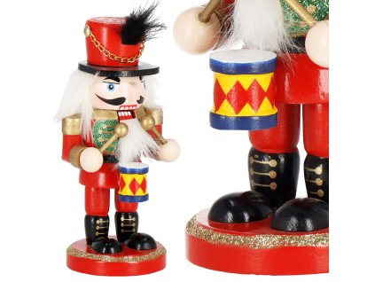 CA1113 KARÁCSONYI DEKORÁCIÓ DIÓTÖRŐ 16 CM