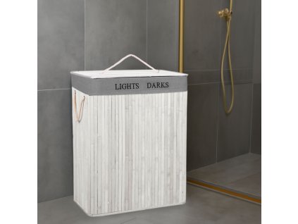 180651 ha7504 bambusowy kosz na pranie M0