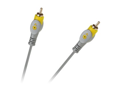 1x RCA-1x RCA kábel lencse alakú 1,5m