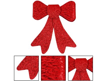 62680 ca0796 kokardy swiateczne 13x17 cm 2 szt M0