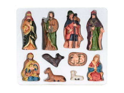 CA1030 KARÁCSONYI DÍSZ "BETHLEHEM" 4-9 CM