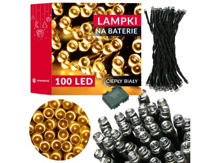 63150 cl4030 lampki led na baterie 100 led M0