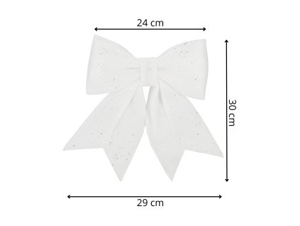 187298 ca1302 kokardka swiateczna 26 x 29 cm M0