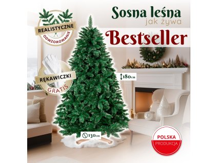 190947 ct0245 sosna lesna premium 180 cm M0