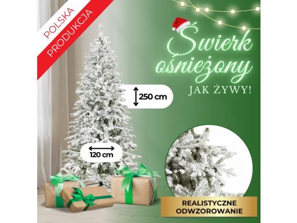 194692 ct0226 swierk osniezony lux 250 cm M0