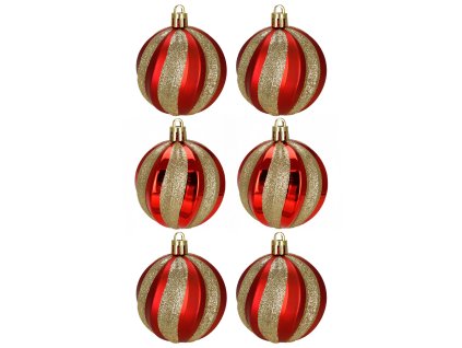 193197 ca1400 bombki choinkowe 6 cm 6 szt M0