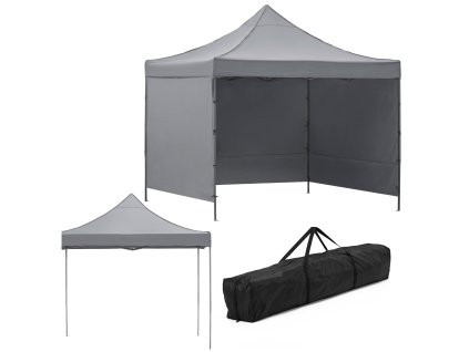 GP0003 SZÜRKE KERTI PAVILON 3 X 3 M