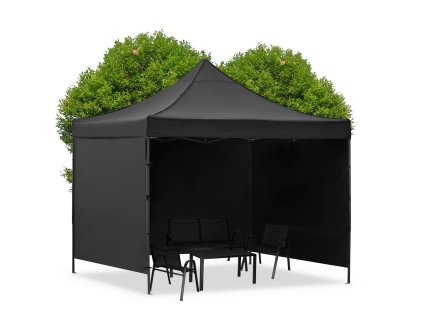 GP0004 KERTI SÁTOR 3 X 3 M FEKETE