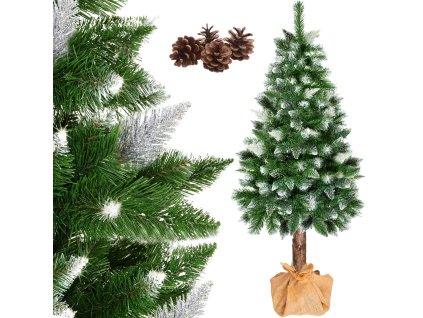 CT0262 GYÉMÁNT FENYŐ TÖRZSEN 220 CM
