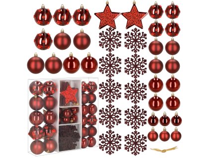 197139 ca1523 zestaw bombek choinkowych 40 szt M0
