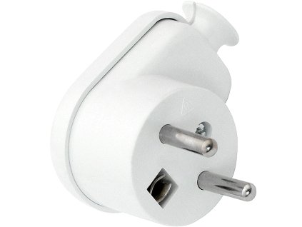 Fehér 16A sarokcsatlakozó mosógéphez