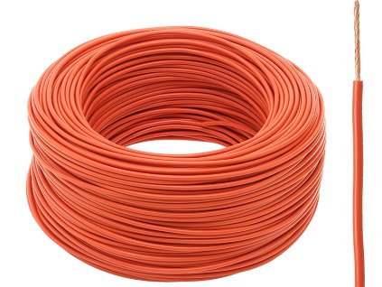 1x2,5 mm-es narancssárga elektromos kábel