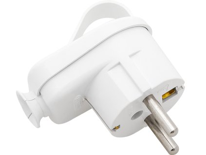 Fehér szögletes dugó WT-16U/Z végződéssel