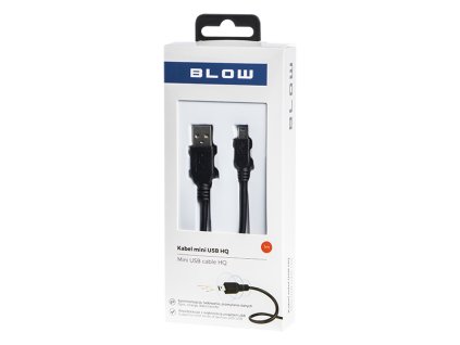USB kábel A-ról Mini B-re 1m töltőkábel