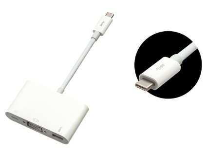 USB-C VGA adapter 3.1 átalakító