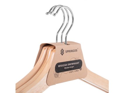 13749 hg0001 wieszak drewniany 3 szt M0