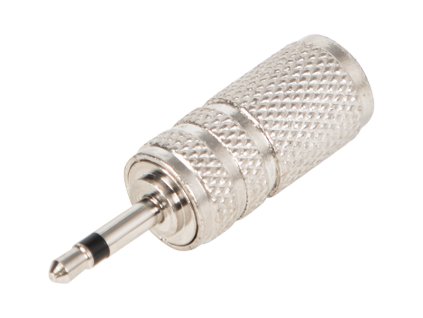 2,5 mm-es Jack - 3,5 mm-es Mono Fém Adapter