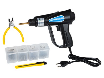 Fekete műanyag hegesztő