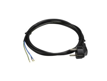 PP-50 csatlakozó (3x1,5) 3m fekete