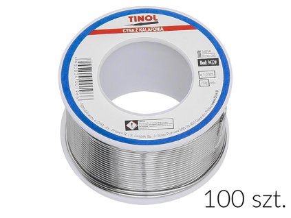 Ólom-ón ötvözet 1,00/100g Sn60Pb40 TINOL csomagolás